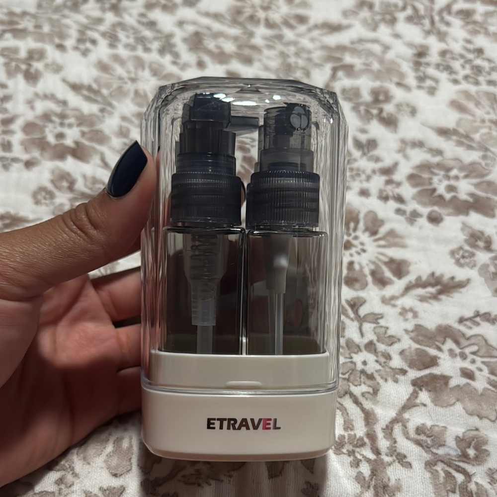 ravel Gray and Black Transparent Power Bank for Travel